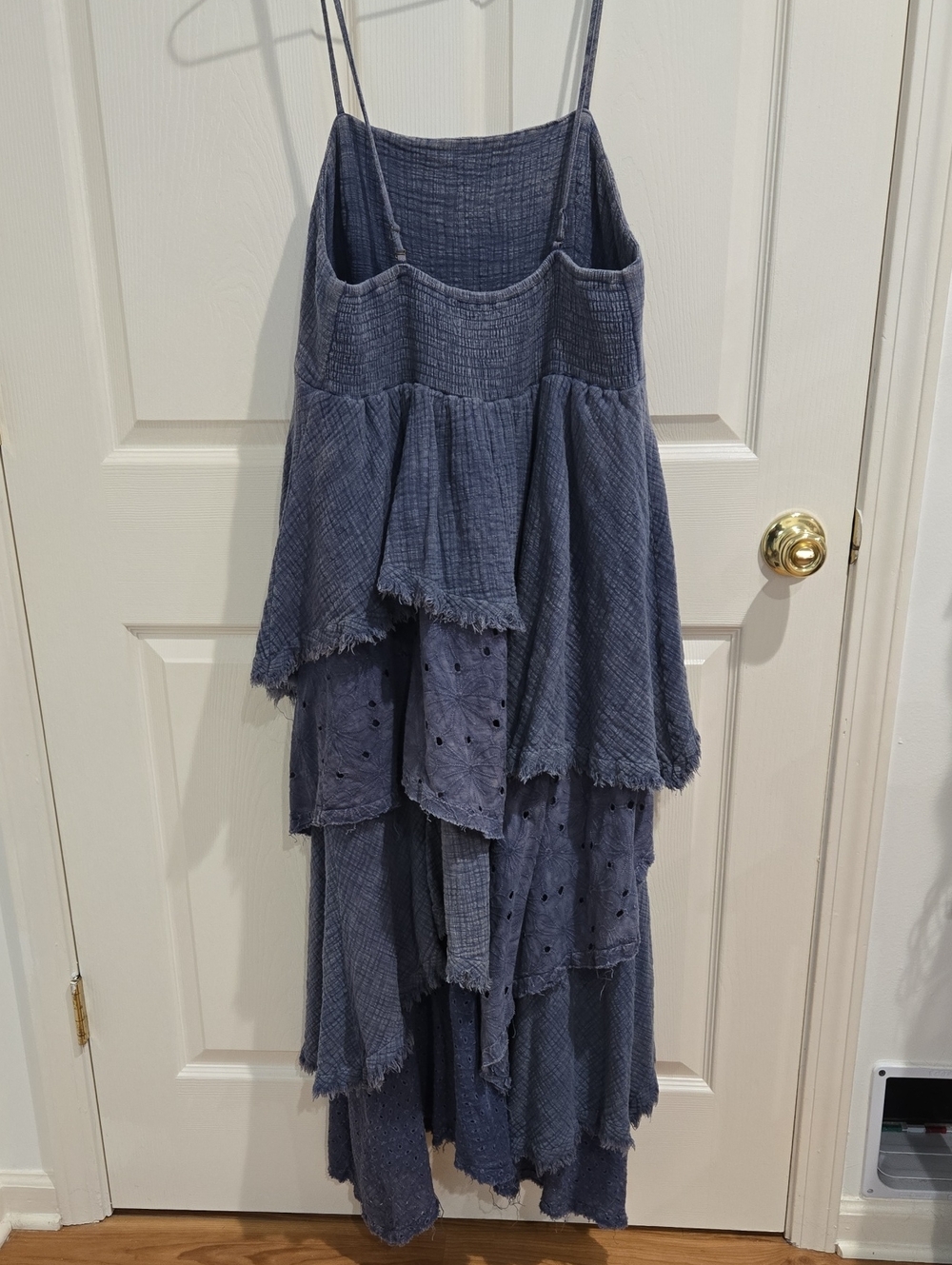 Oli & Hali Tiered Ruffled Maxi Dress L - Picture 4 of 7